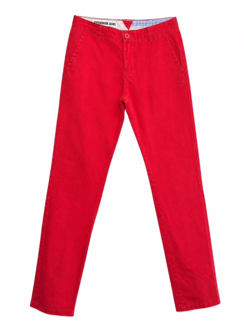4/$20➡️ Hypercrush Red Cotton Straight Leg Slim Chino Pant – Size 29x30 Like New